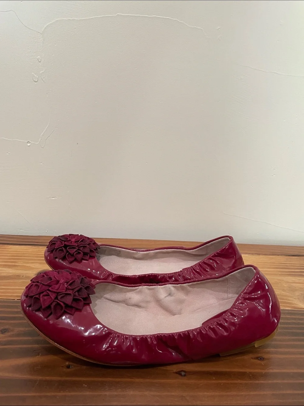 Bloch Patent Leather Ballet Flats Size 38.5